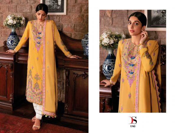 Deepsy Zaha Luxury Lawn  Cotton Embroidery Designer Pakistani Suits Collection